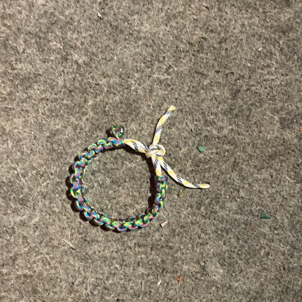 This is a rope bracelet